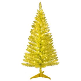 4ft Golden Tree Artificial Christmas Tree (Option: 4ft Golden tree)