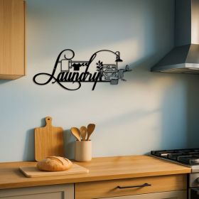 CIFbuy Vintage Laundry Room Sign Rustic Wall Decor For All Seasons Farmhouse Home Accent (TikTok, Temu Pick-up Service) (Option: defaulttitle)